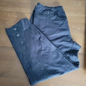 Neon Buddha Womens Charcoal Pull- On Skinny Stretch Pants Size 2X NWT